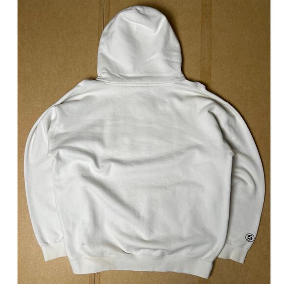 2000'S Shady LTD 2XL White Hoodie Pullover Crown Logo - Picture 2 of 9